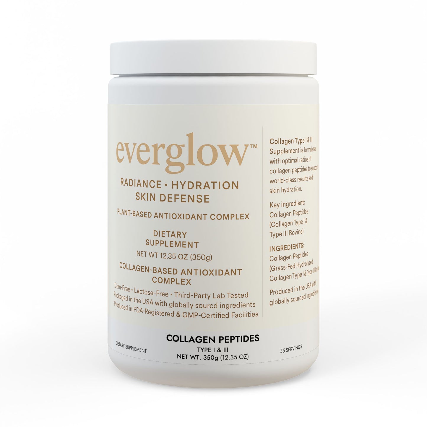 EverGlow™ — Collagen Type I & III Supplement