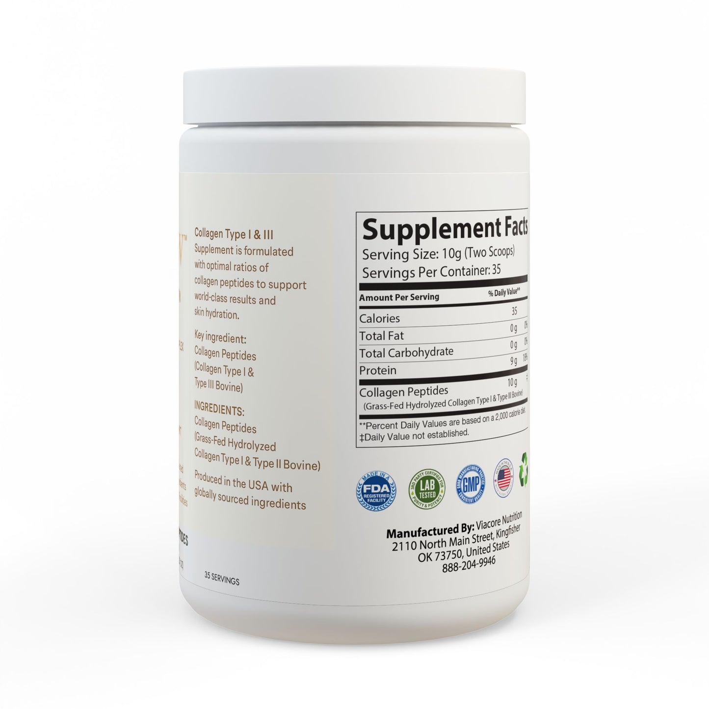 EverGlow™ — Collagen Type I & III Supplement